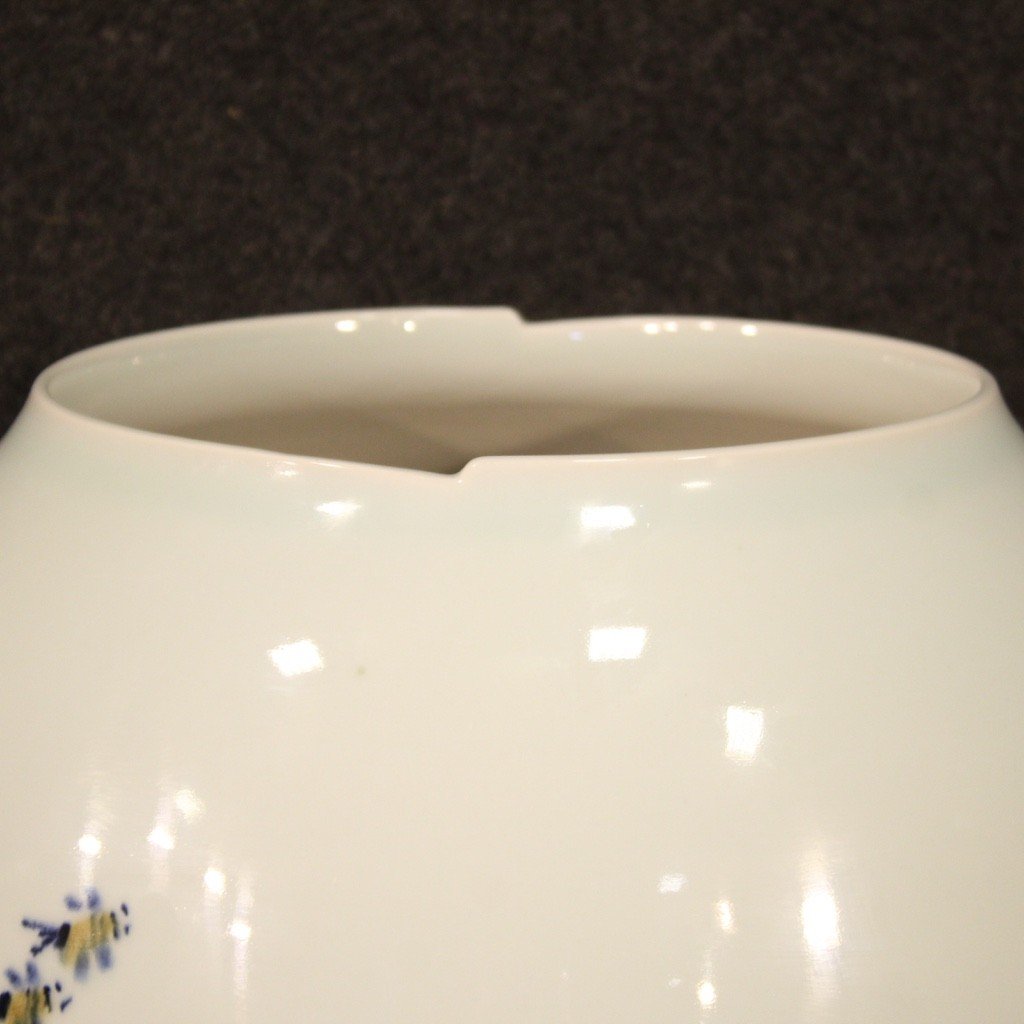 Chinese Painted Ceramic Vase-photo-8