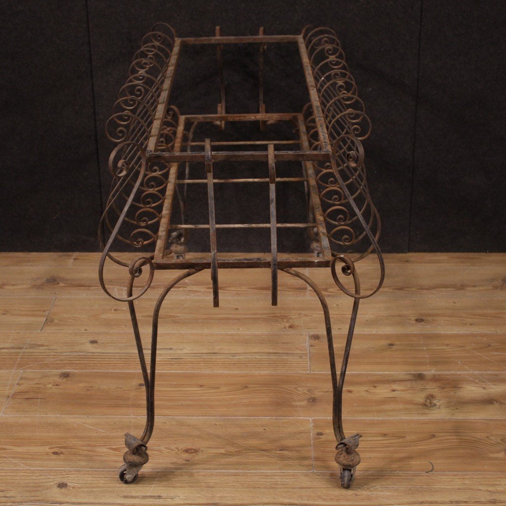 Wrought Iron Planter From The 70s-photo-3