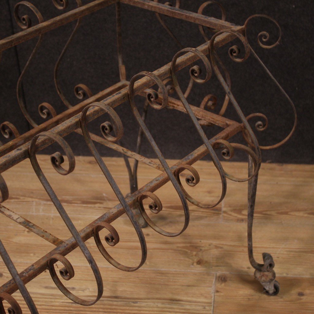 Wrought Iron Planter From The 70s-photo-6