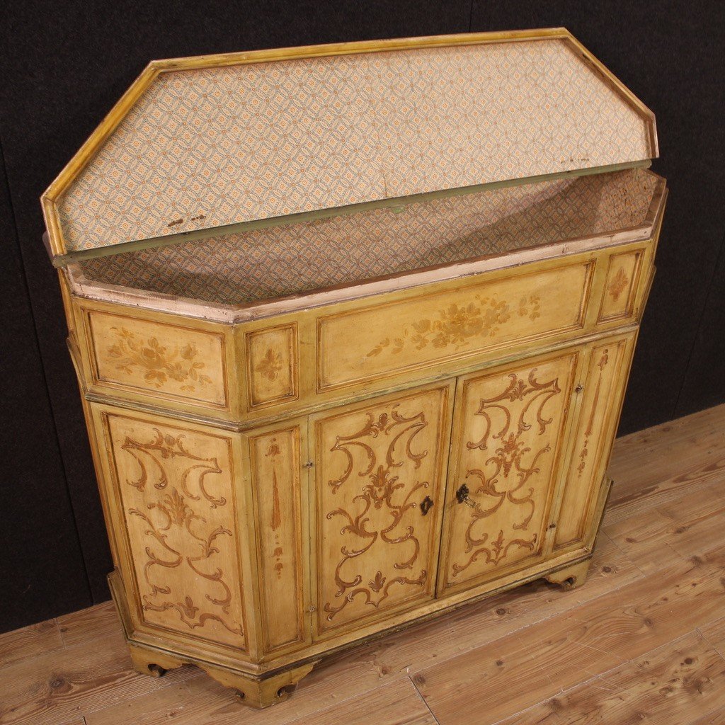 Venetian Lacquered Sideboard From The Mid-20th Century-photo-2