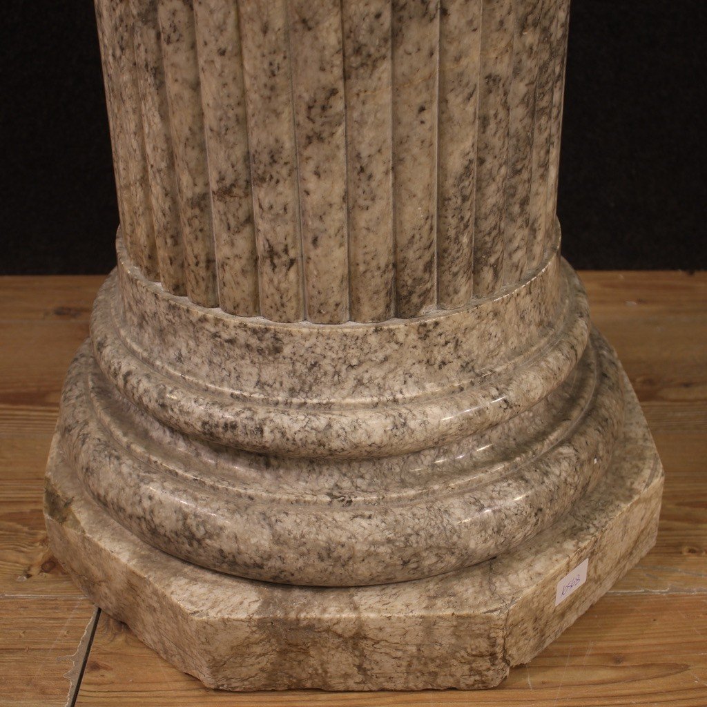 Great Alabaster Column From 20th Century-photo-6