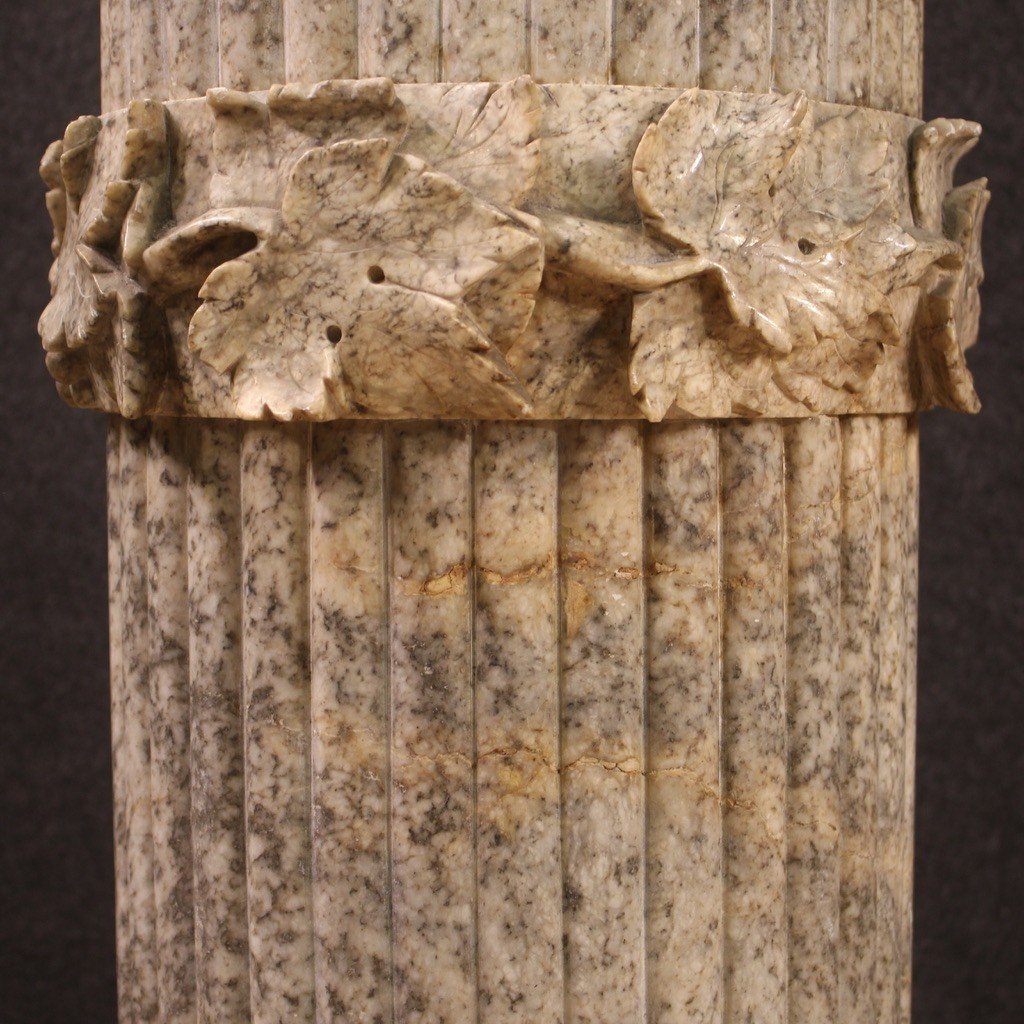 Great Alabaster Column From 20th Century-photo-7