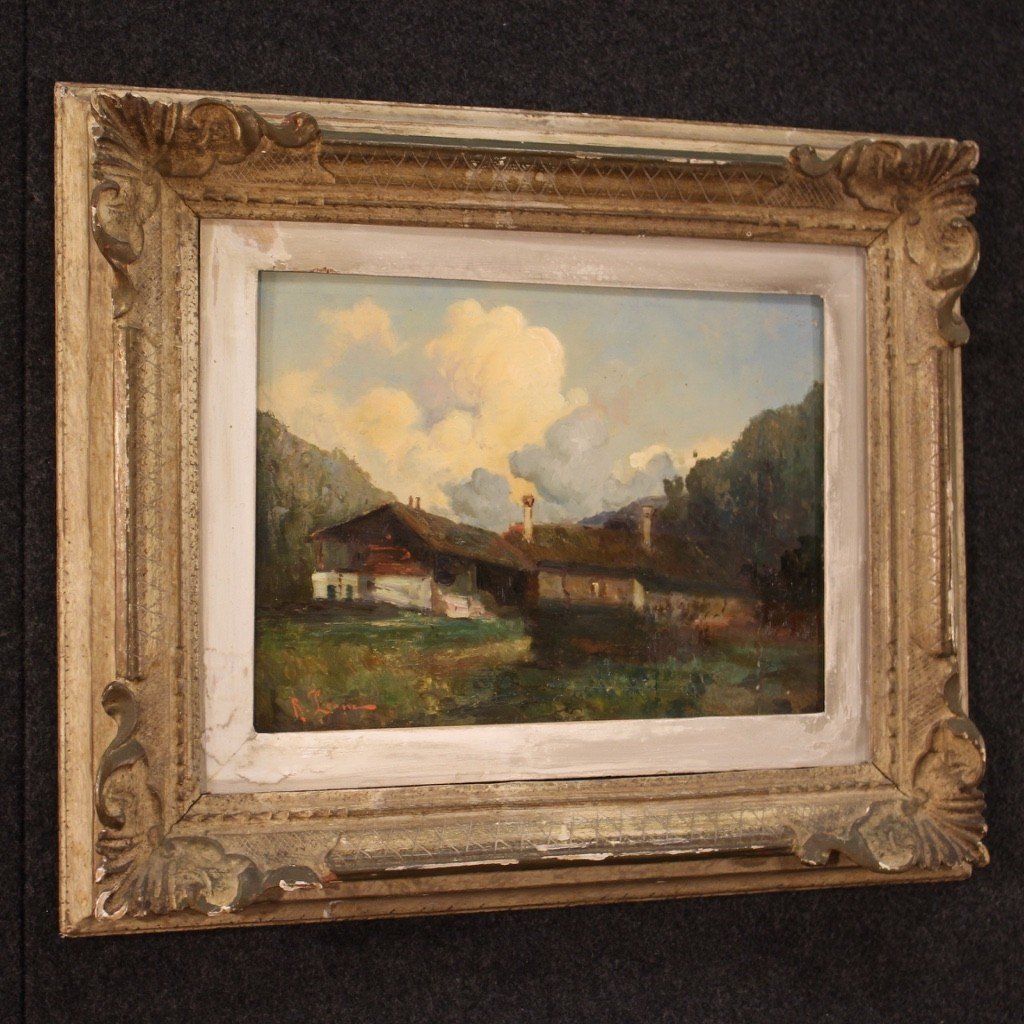 Mountain Landscape Painting From The 20th Century-photo-4
