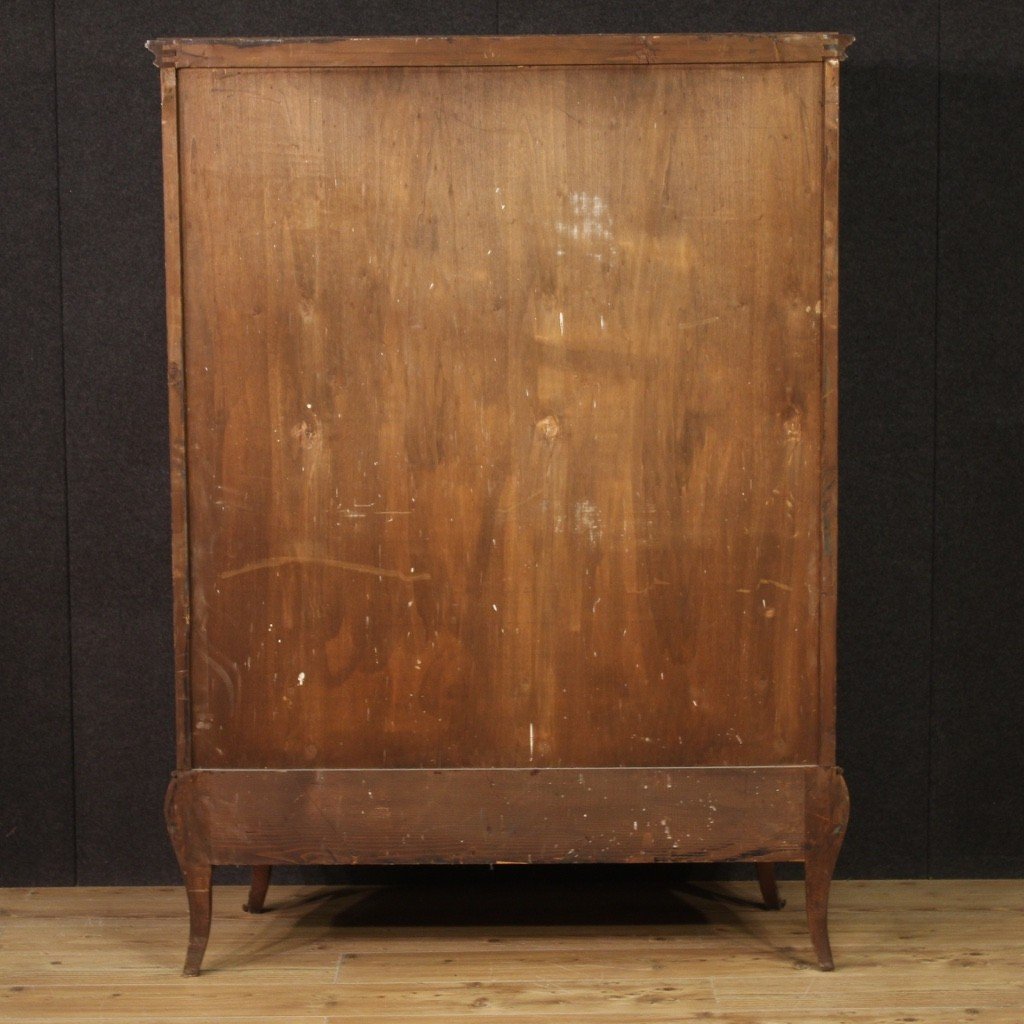 Great Inlaid French Display Cabinet From The 1950s-photo-1