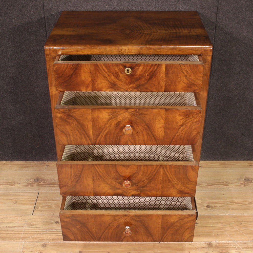 Elegant 20th Century Art Deco Style Chest Of Drawers-photo-4