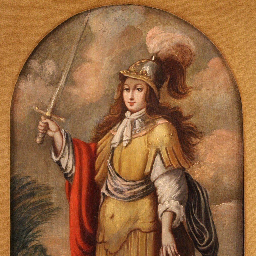 French Painting From 17th Century, La Femme Forte Déborah-photo-7
