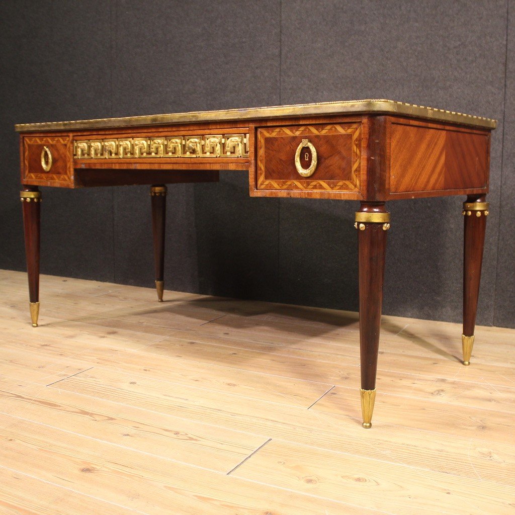 Splendid 19th Century Writing Desk Produced By Maison Forest Paris-photo-8