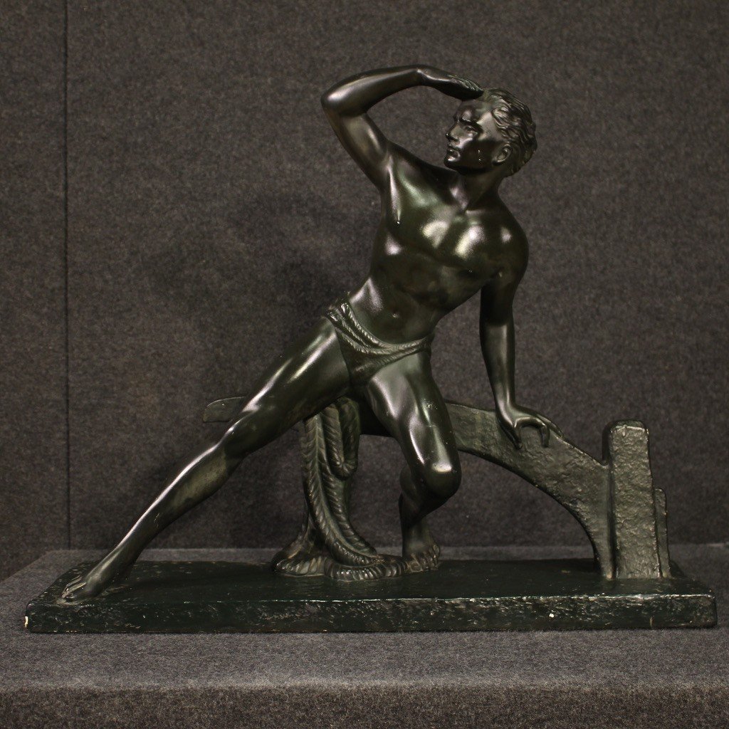 French Plaster Sculpture From The 1940s