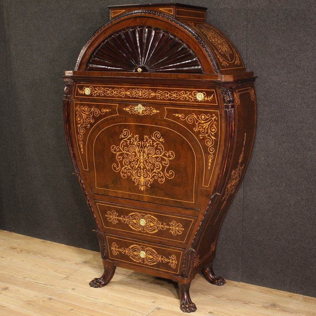 Great Austrian Biedermeier Style Secretaire