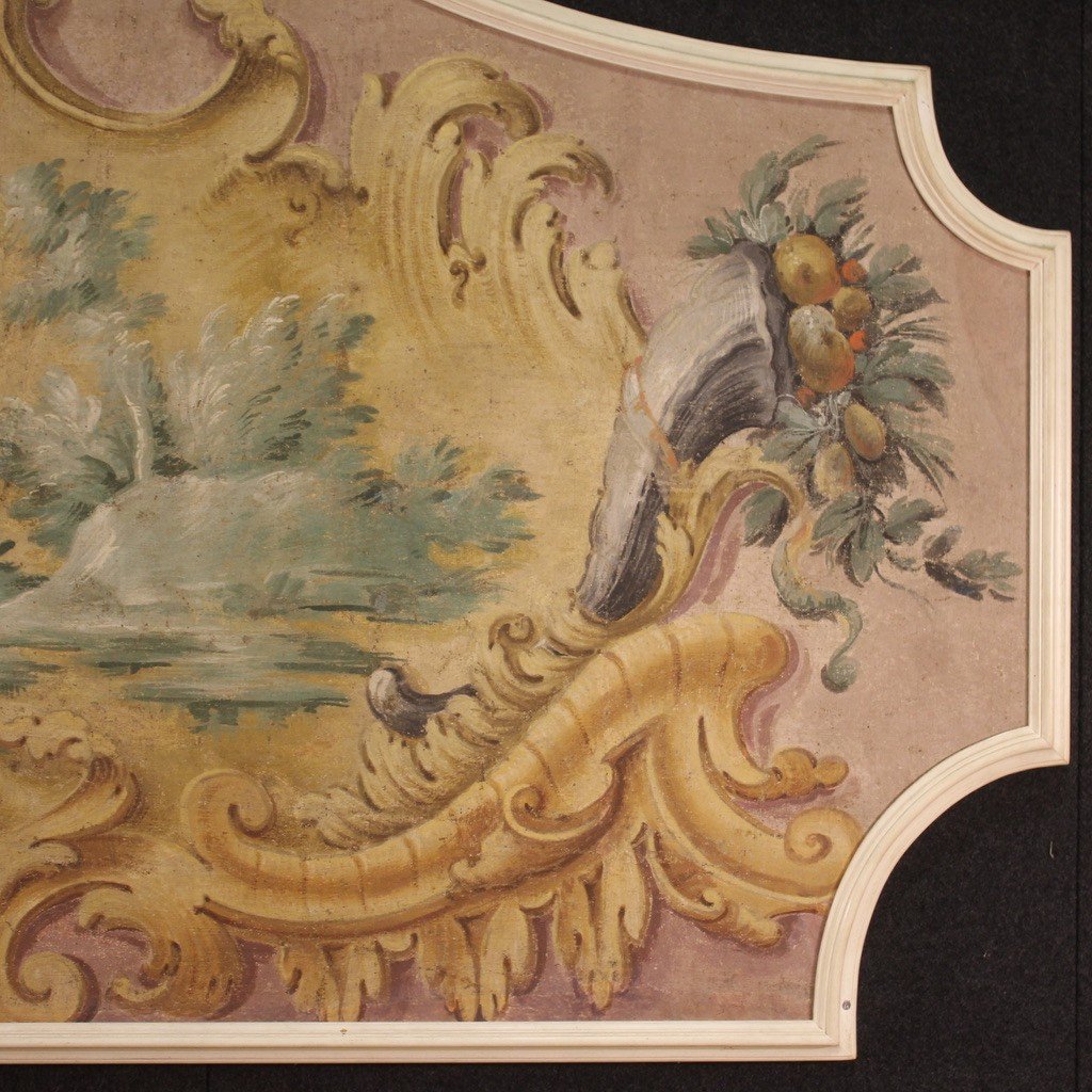 Italian Painting Tempera From The Second Half Of The 18th Century-photo-2