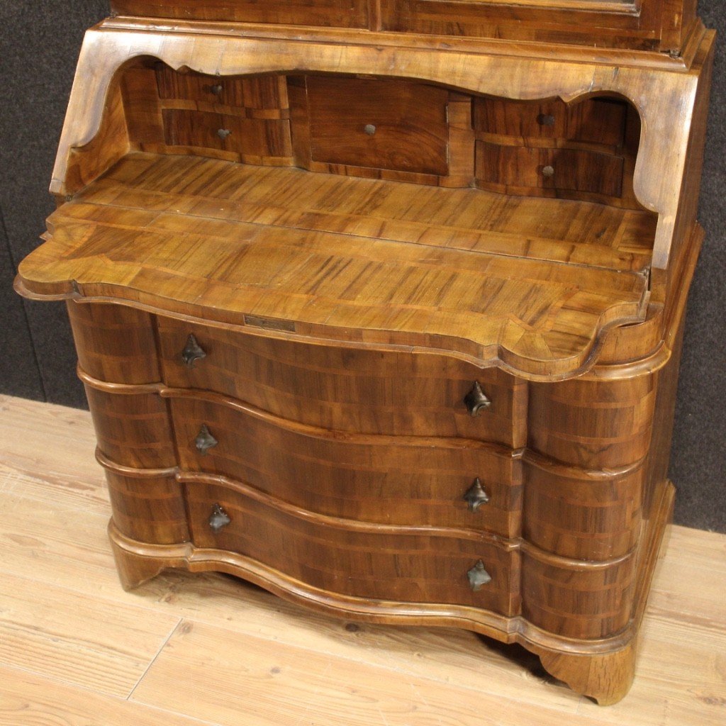 Venetian Double Body Trumeau In Wood From 20th Century-photo-4