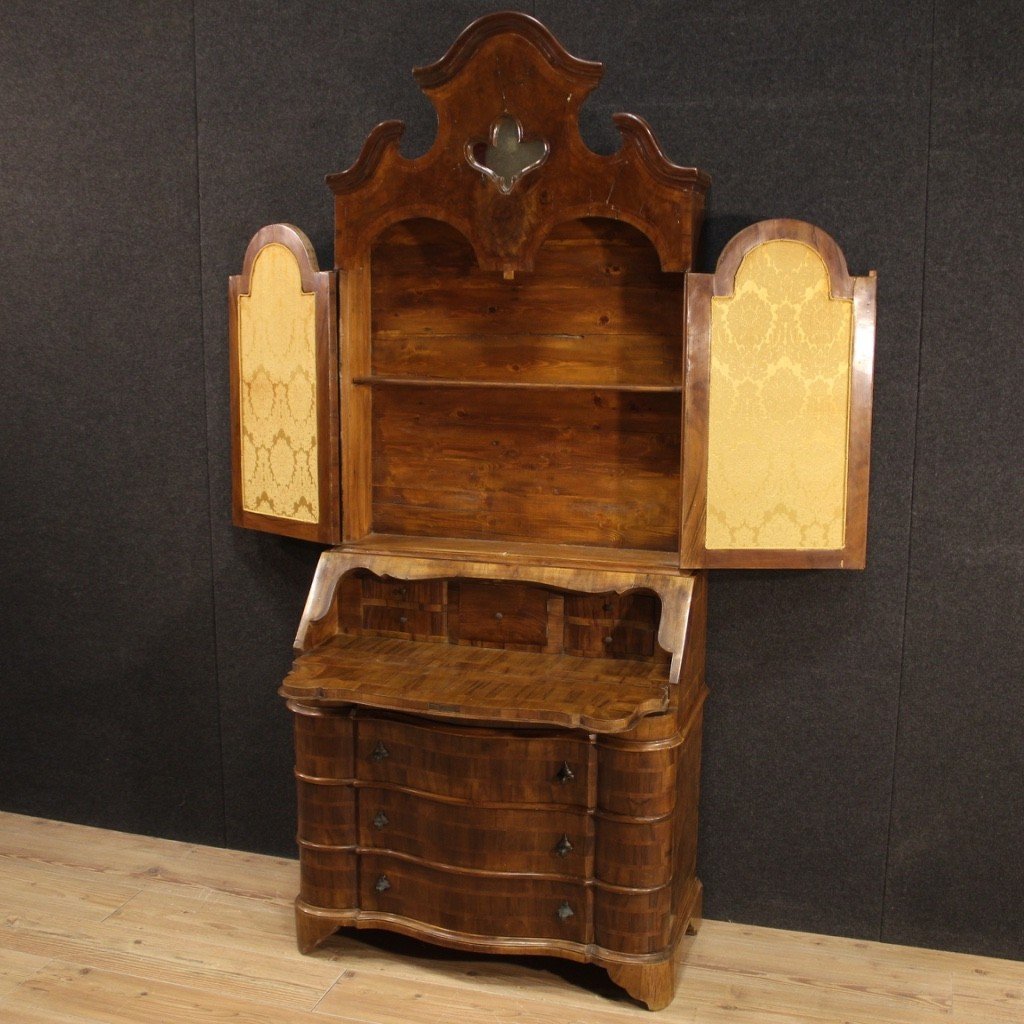 Venetian Double Body Trumeau In Wood From 20th Century-photo-7