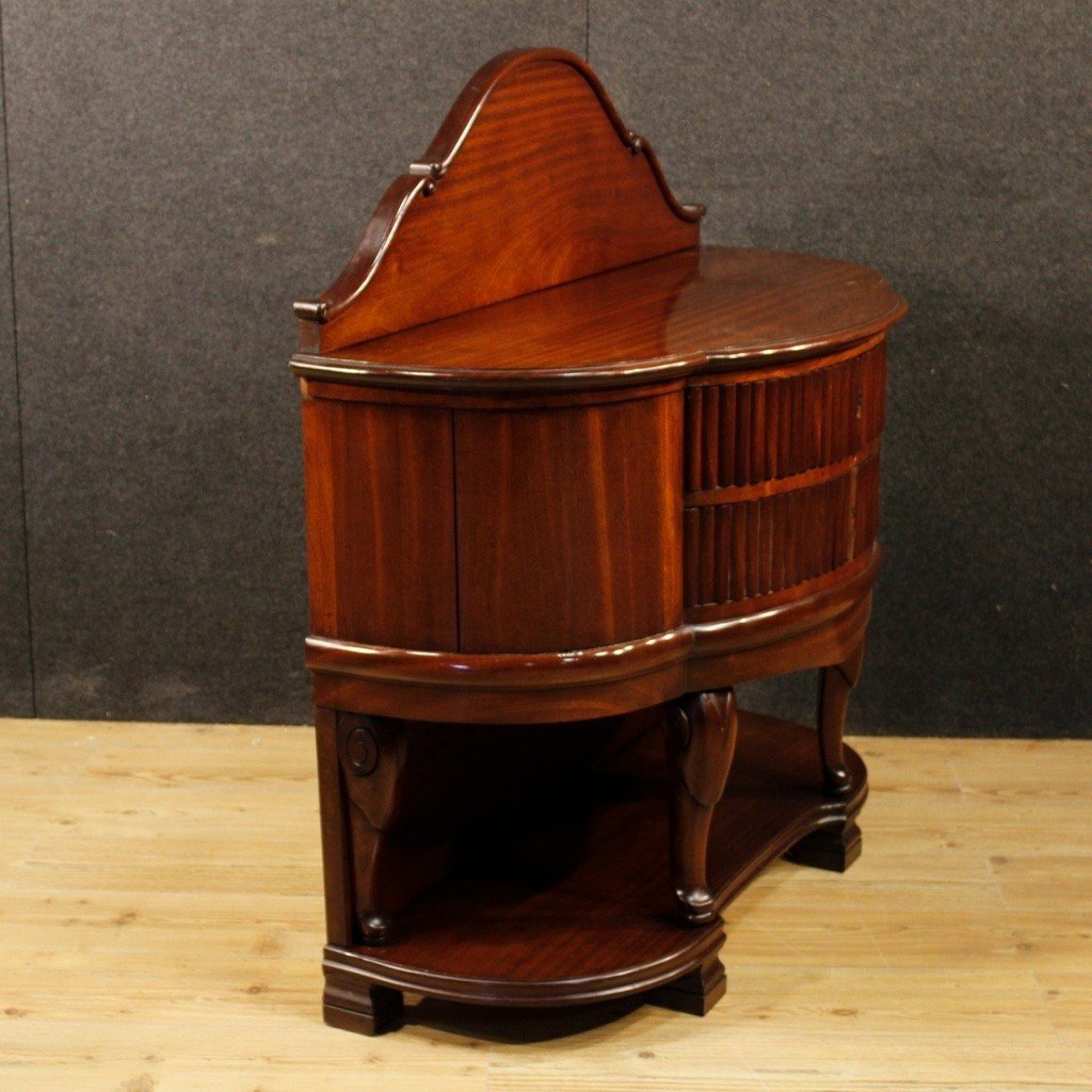 French Dresser In Mahogany Wood From 20th Century-photo-2
