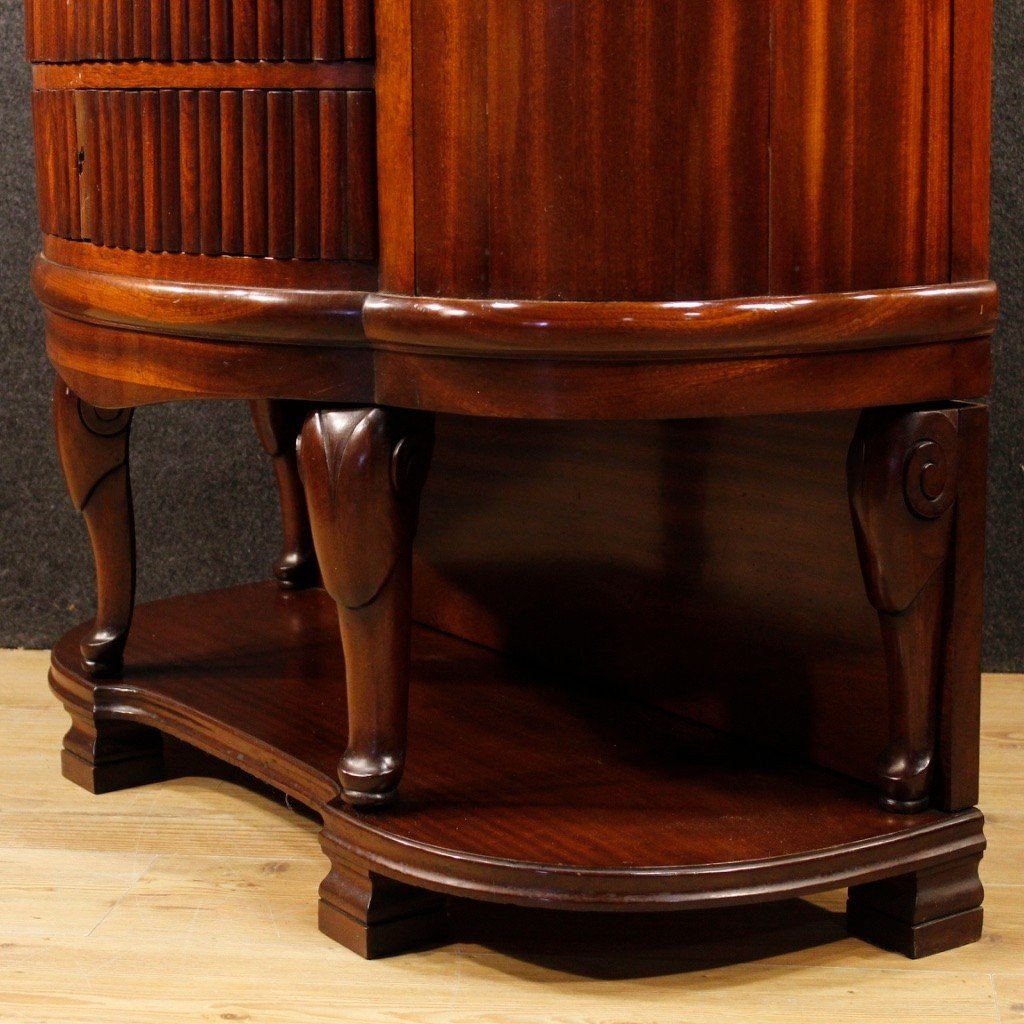 French Dresser In Mahogany Wood From 20th Century-photo-8