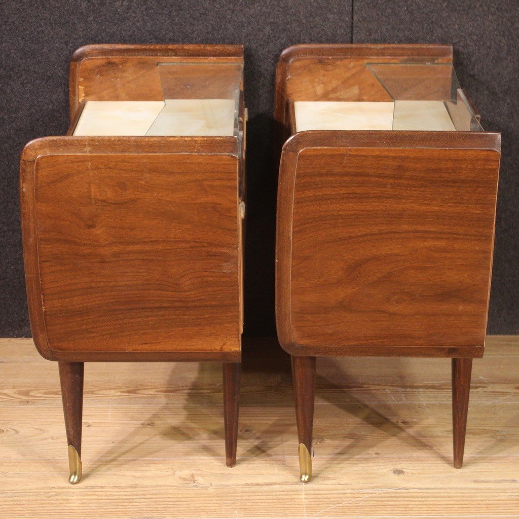 Pair Of Design Bedside Tables From The 50s-photo-4