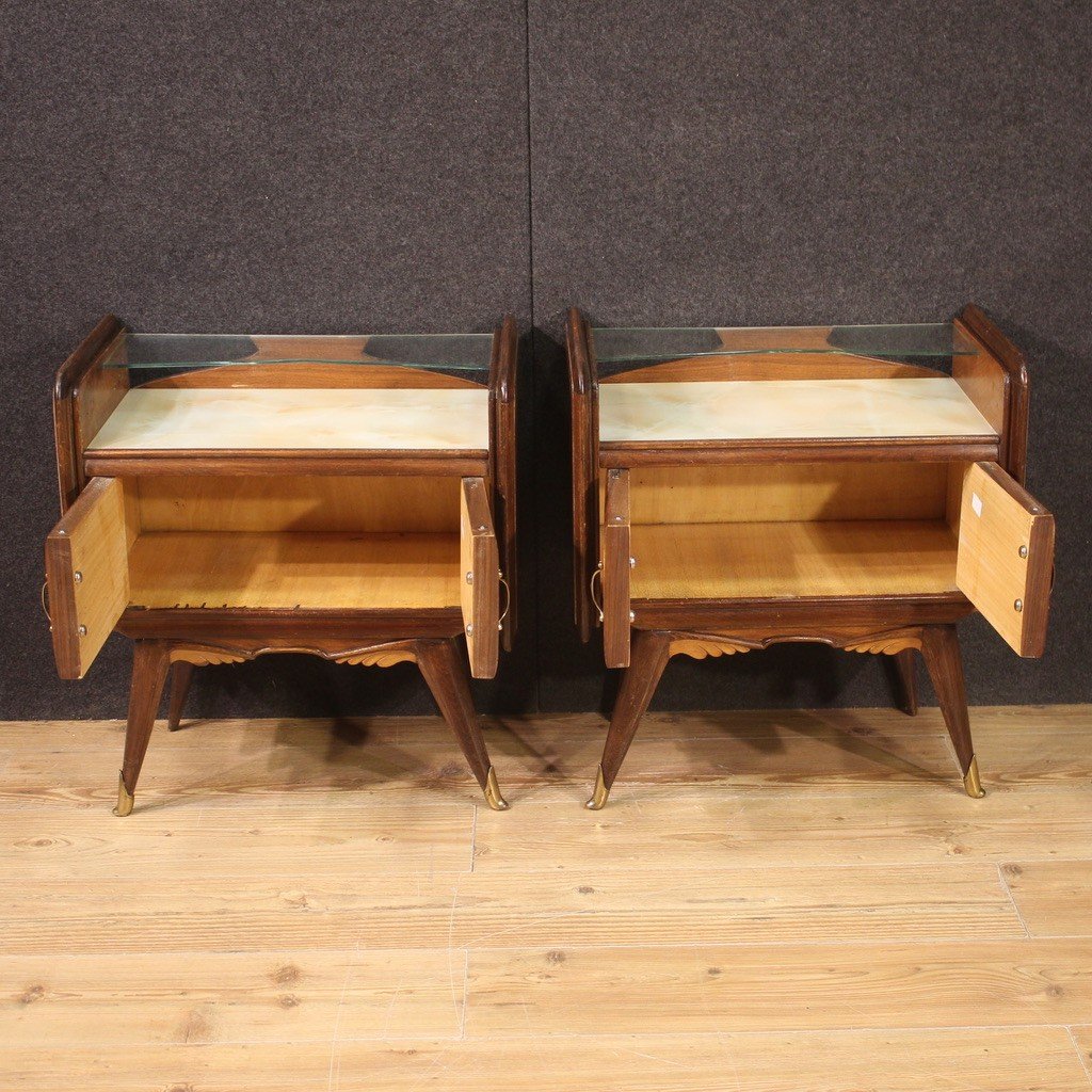 Pair Of Design Bedside Tables From The 50s-photo-8