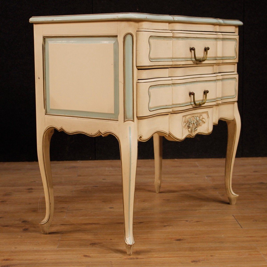 French Lacquered And Painted Dresser From 20th Century-photo-2