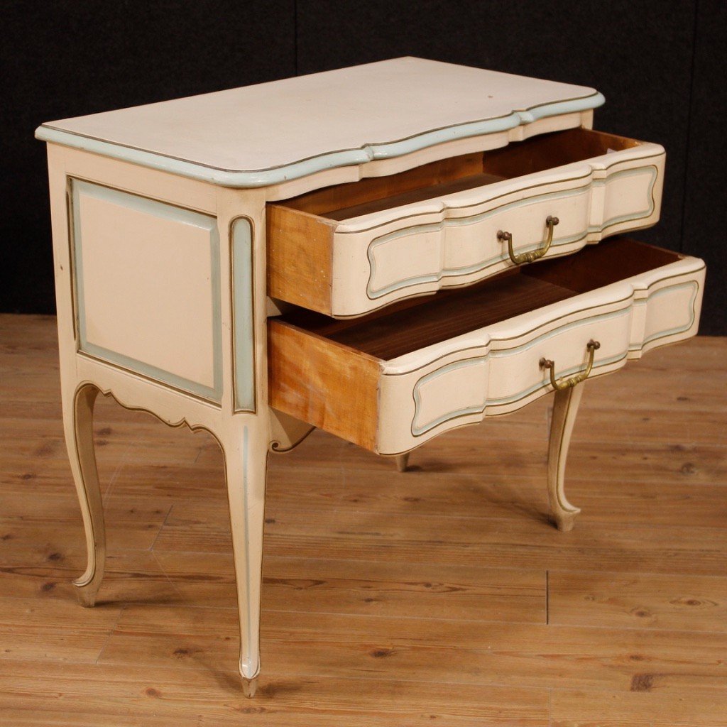 French Lacquered And Painted Dresser From 20th Century-photo-6