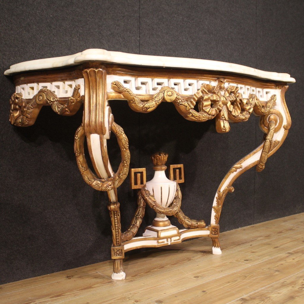 French Console In Louis XV Style From The 20th Century-photo-1