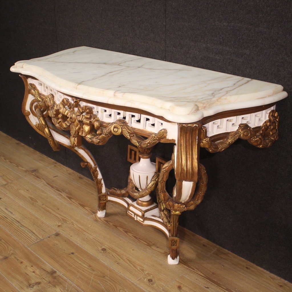 French Console In Louis XV Style From The 20th Century-photo-2