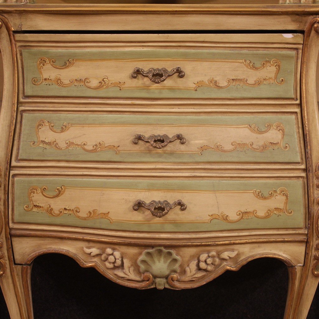 Sideboard Painted In Venetian Style From The 70s-photo-3
