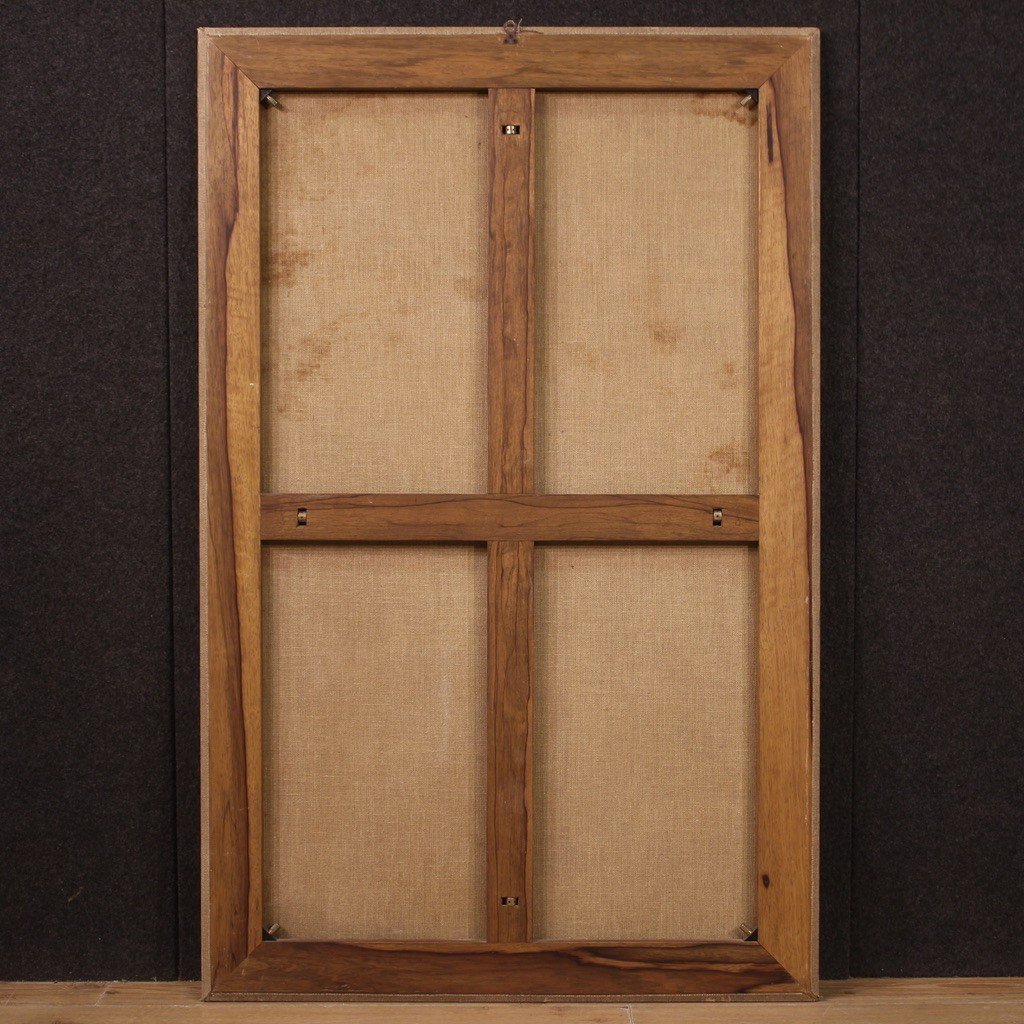 Italian Painting Nude Of A Young Woman From The 20th Century-photo-2