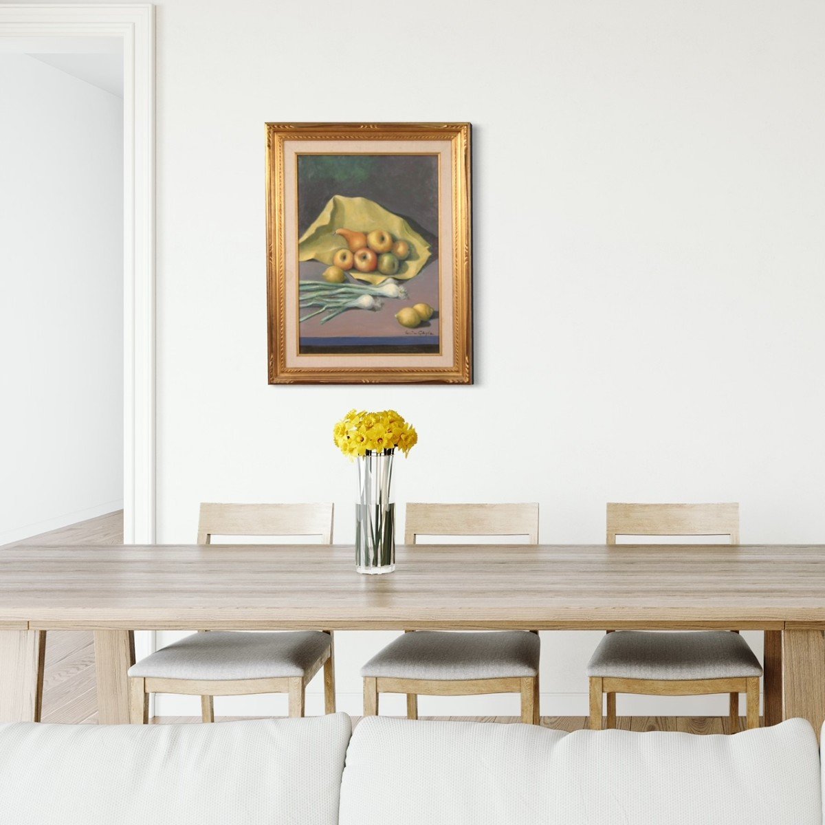 Tableau Italien Nature Morte Signée Par Valentino Ghiglia-photo-7