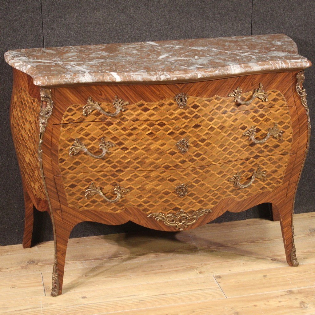 Commode Française De Style Louis XV-photo-8