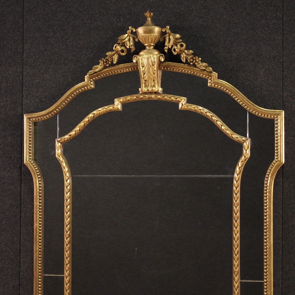 élégant Miroir De Style Louis XVI Du 20ème Siècle-photo-3
