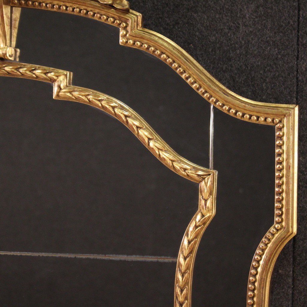 élégant Miroir De Style Louis XVI Du 20ème Siècle-photo-2