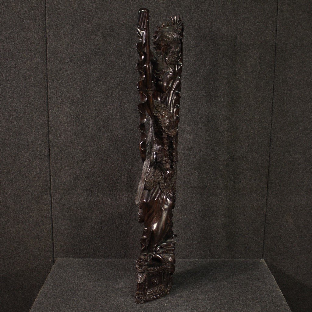 Indonesian Sculpture Dancer From The 20th Century-photo-3