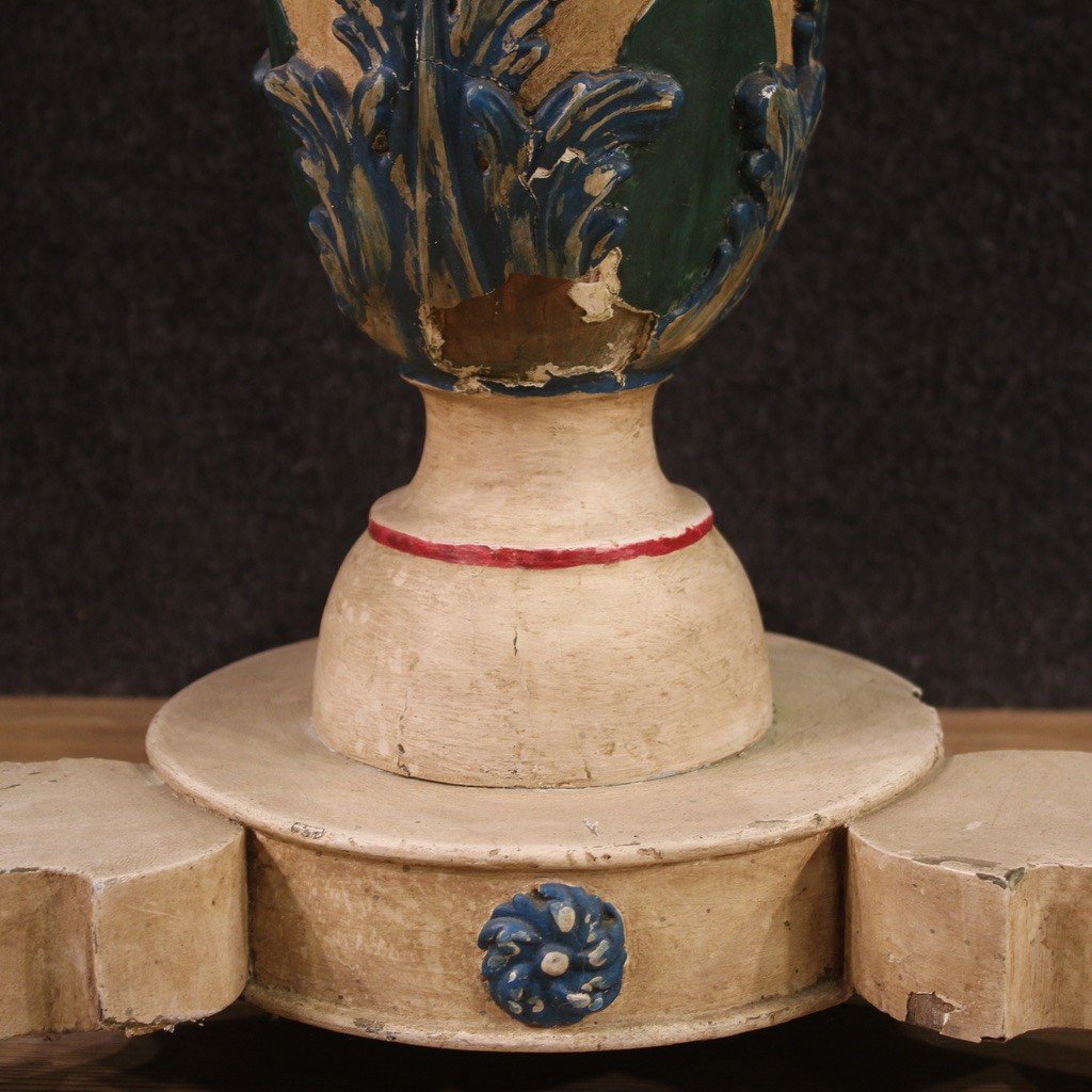 Lacquered Wood Italian Etagere From The First Half Of The 20th Century-photo-7