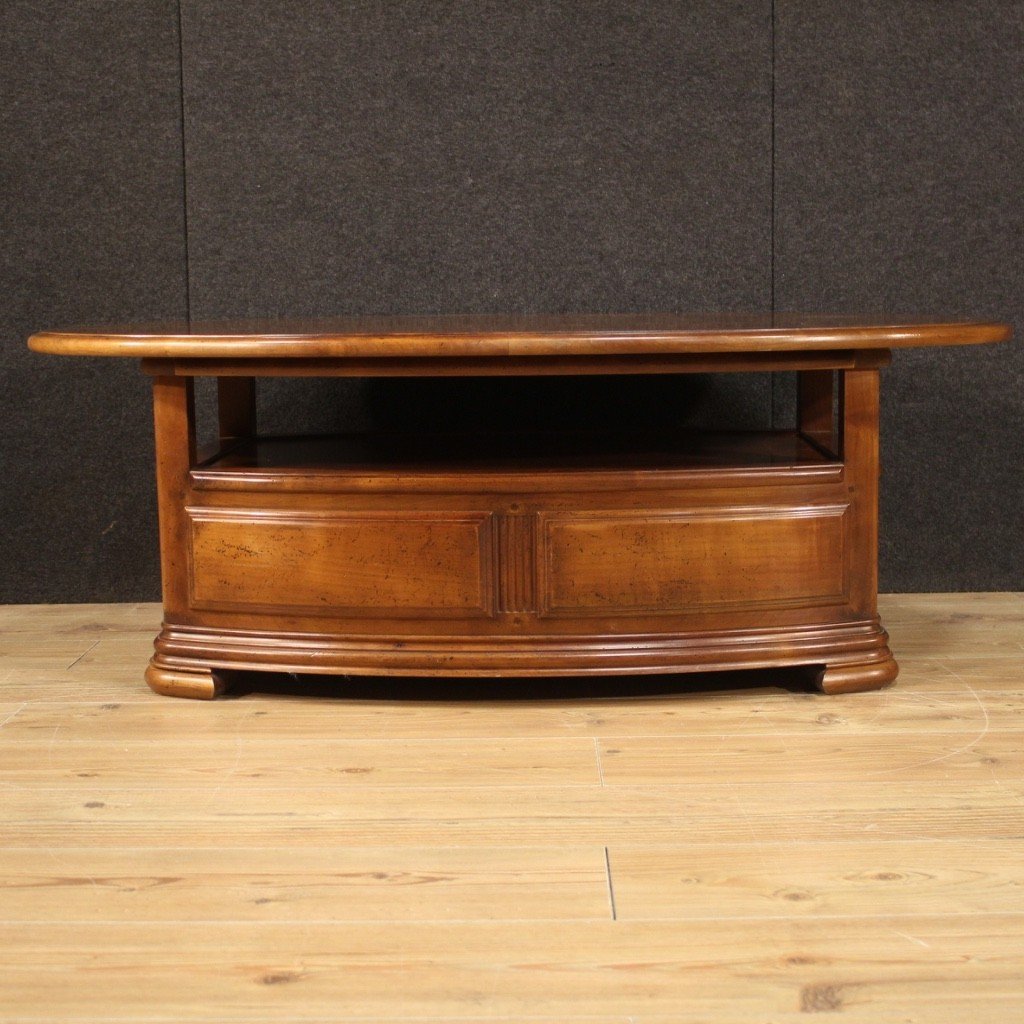 Table Basse Française En Bois Du 20ème Siècle-photo-6