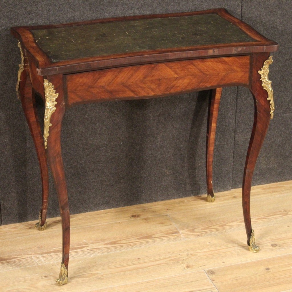French Inlaid Writing Desk From The 20th Century