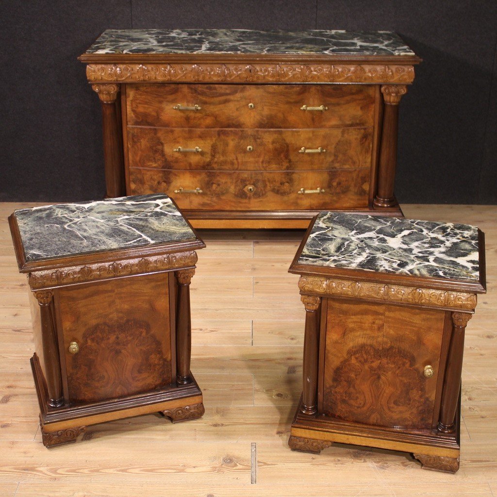 Grande Commode Italienne Du 20ème Siècle-photo-2