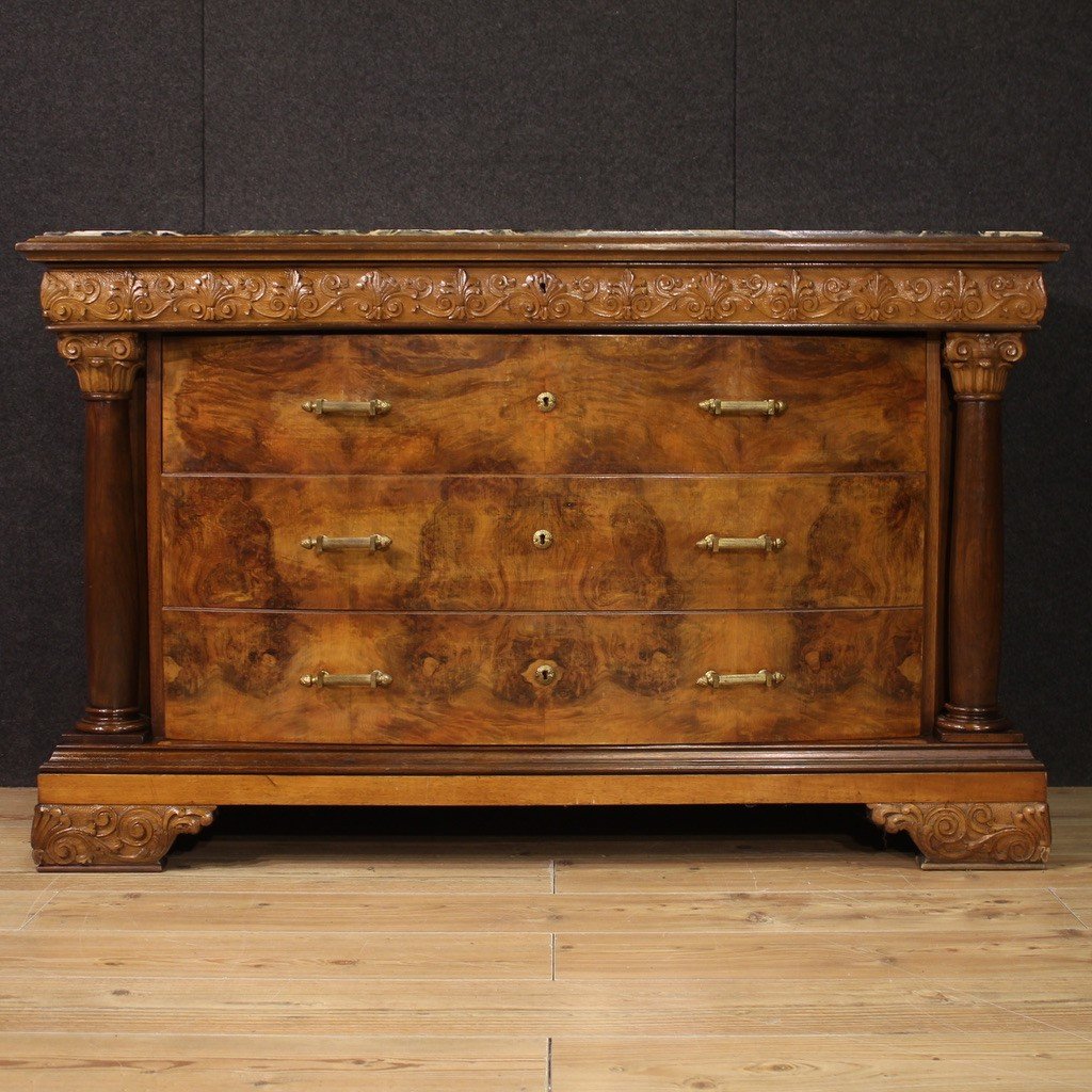 Grande Commode Italienne Du 20ème Siècle-photo-3