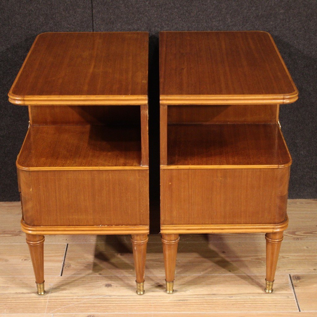 Pair Of 20th Century Italian Design Nightstands-photo-2