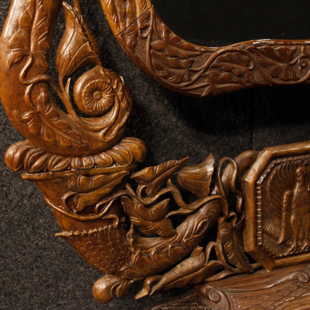 French Cheval Mirror Art Nouveau-photo-2