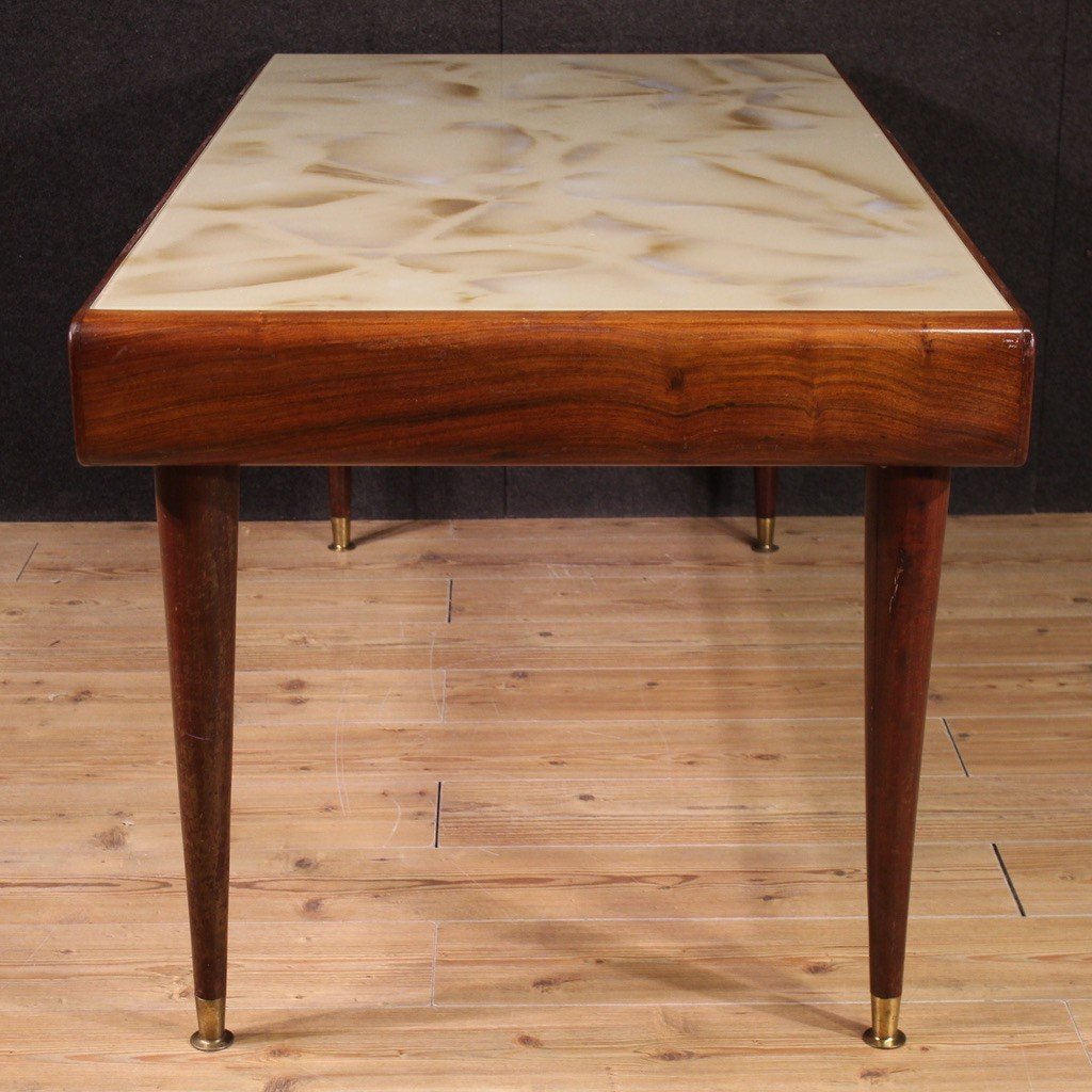 Grande Table Italienne De Design Des Années 60-photo-4