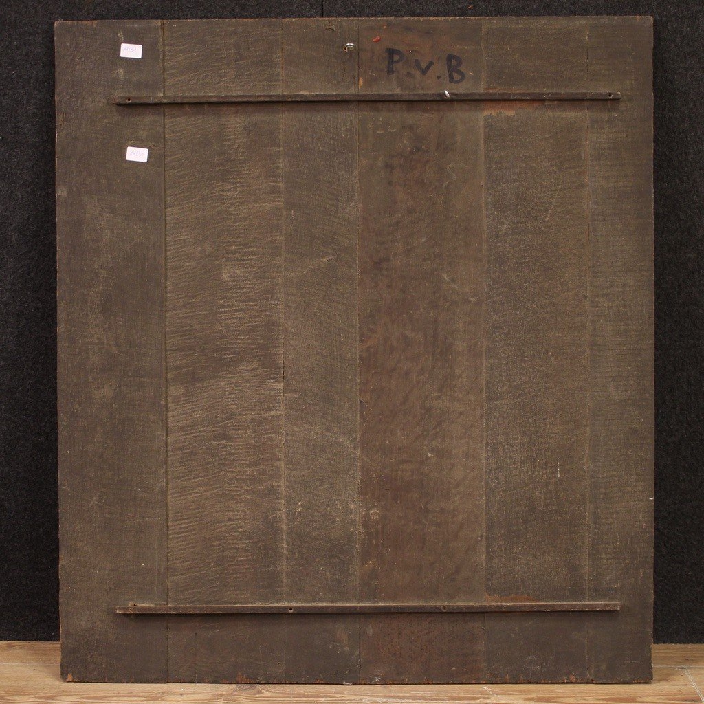 Great 19th Century Neoclassical Panel Painting-photo-5