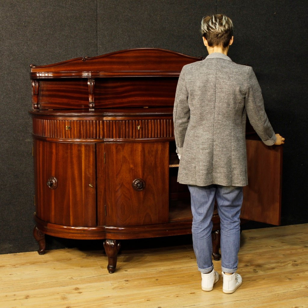 French Mahogany Sideboard From The 20th Century-photo-2