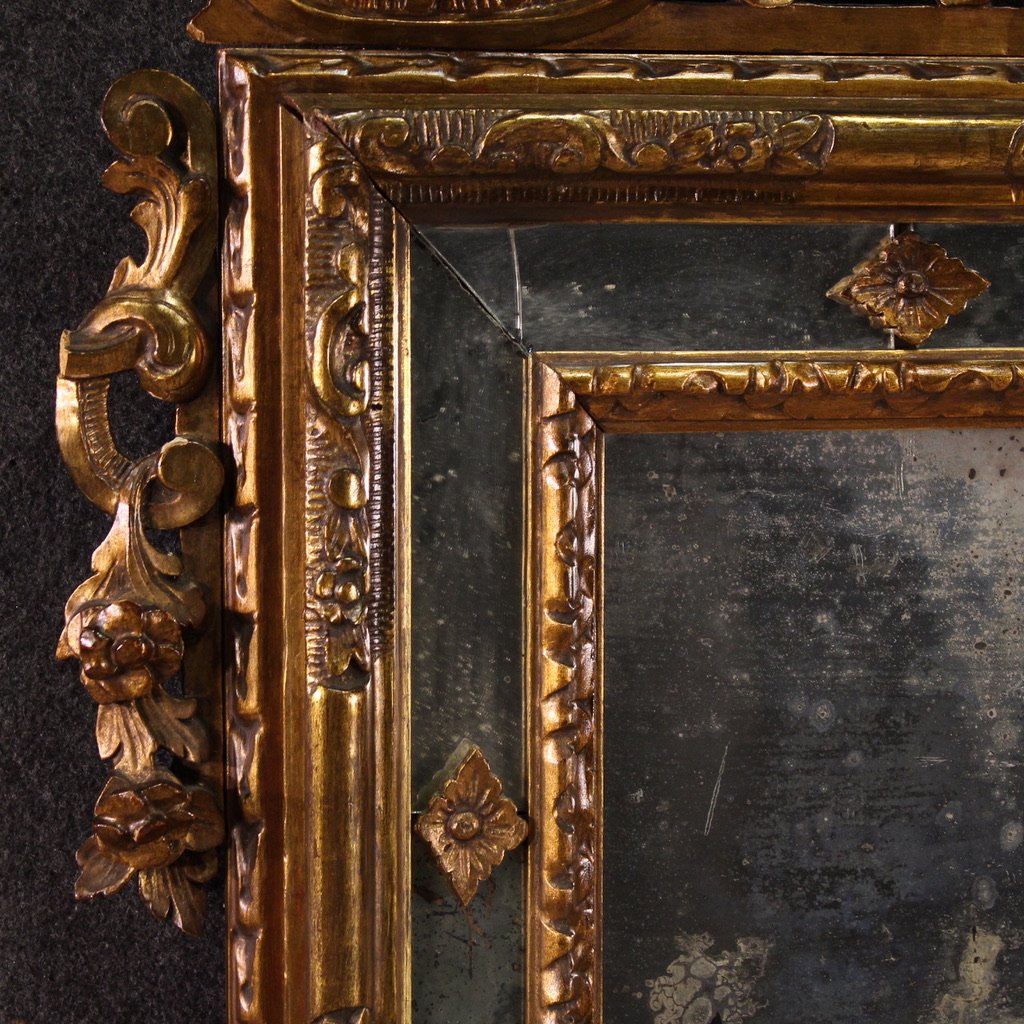 Great 20th Century Italian Mirror-photo-1
