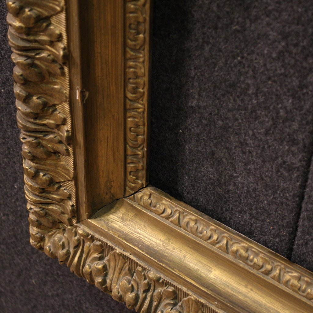 Great 20th Century Gilded Wooden Frame-photo-6