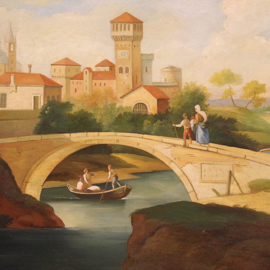 Great Landscape Painting With Figures From The 20th Century-photo-8
