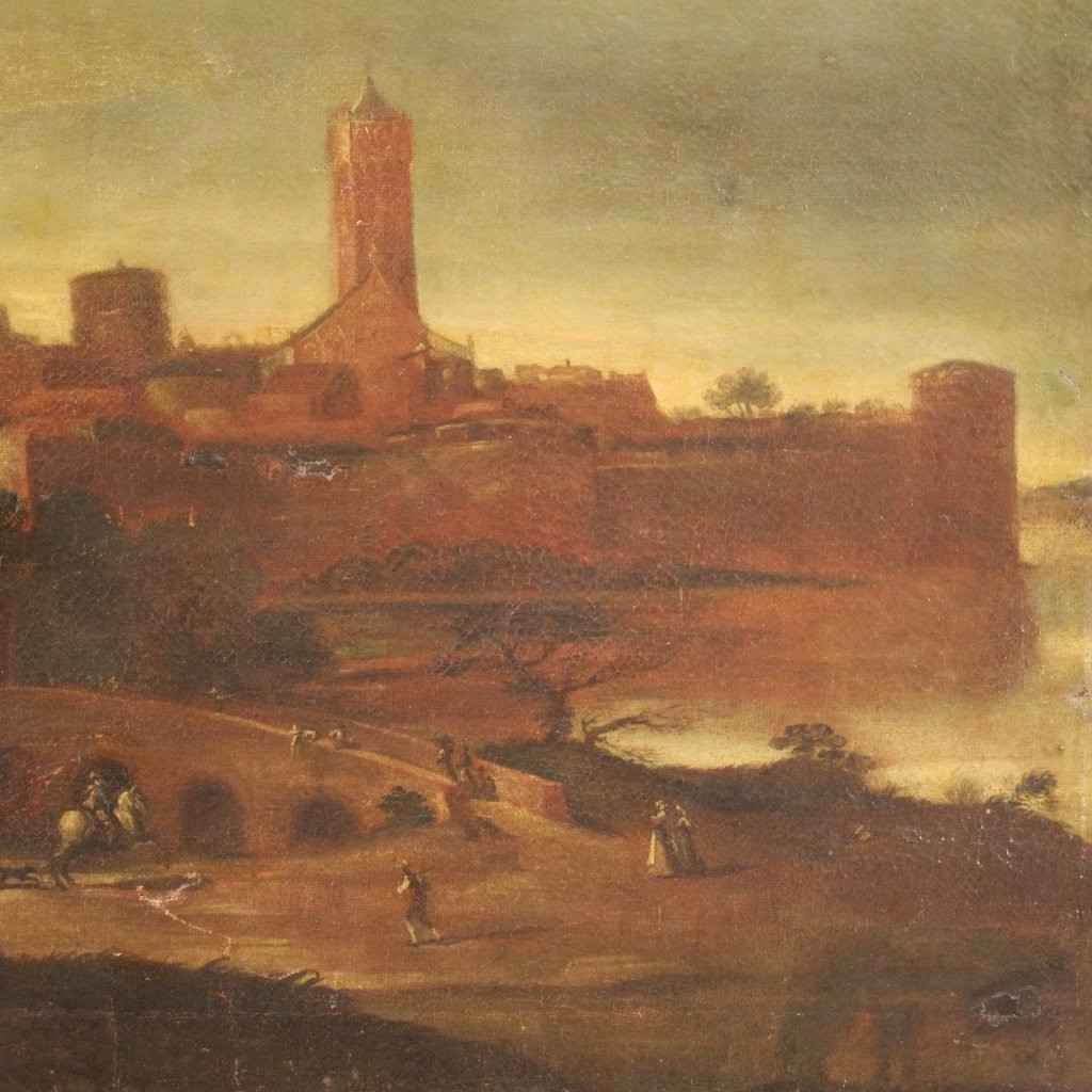 Peinture Paysage Du 17ème Siècle-photo-1
