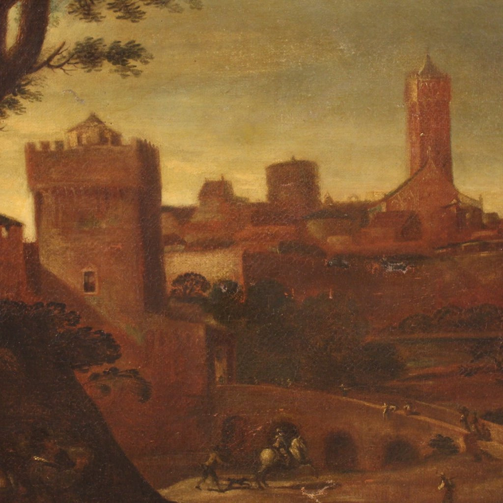 Peinture Paysage Du 17ème Siècle-photo-7