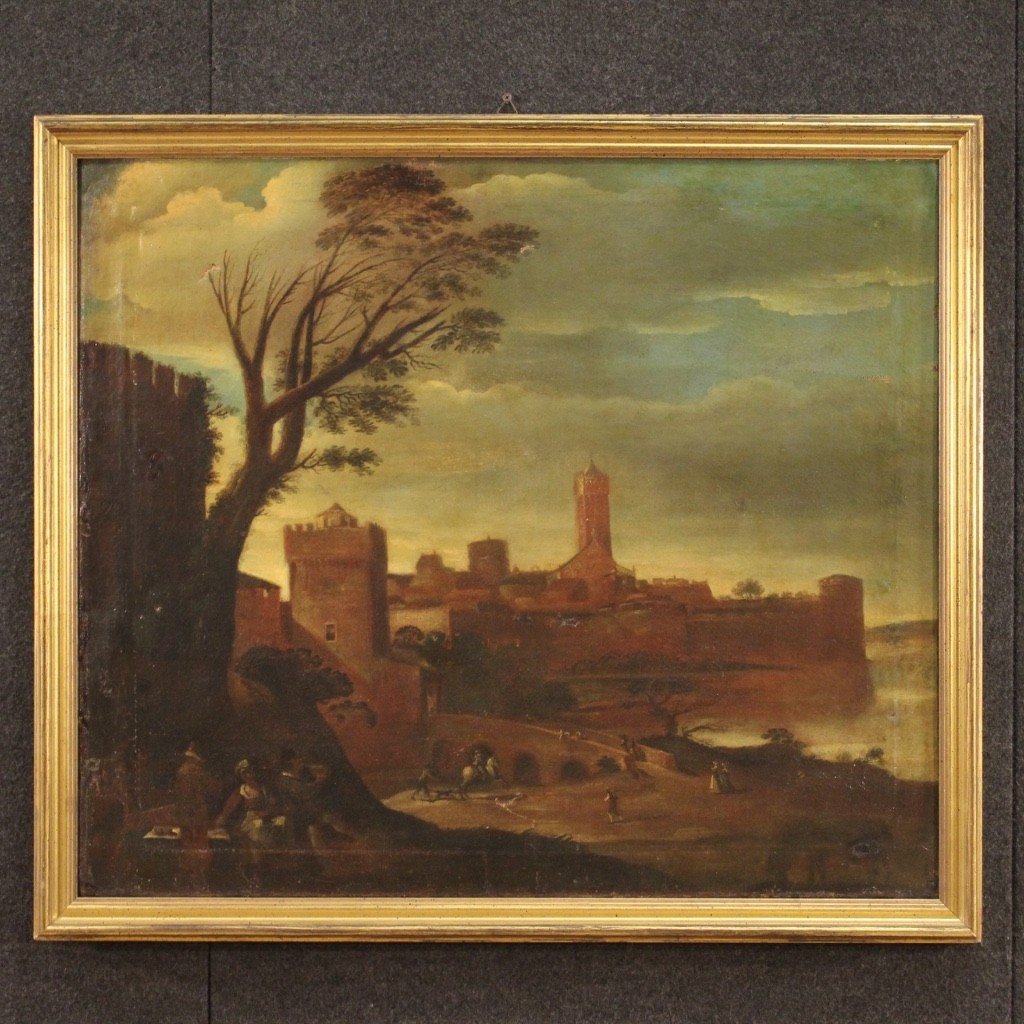 Peinture Paysage Du 17ème Siècle