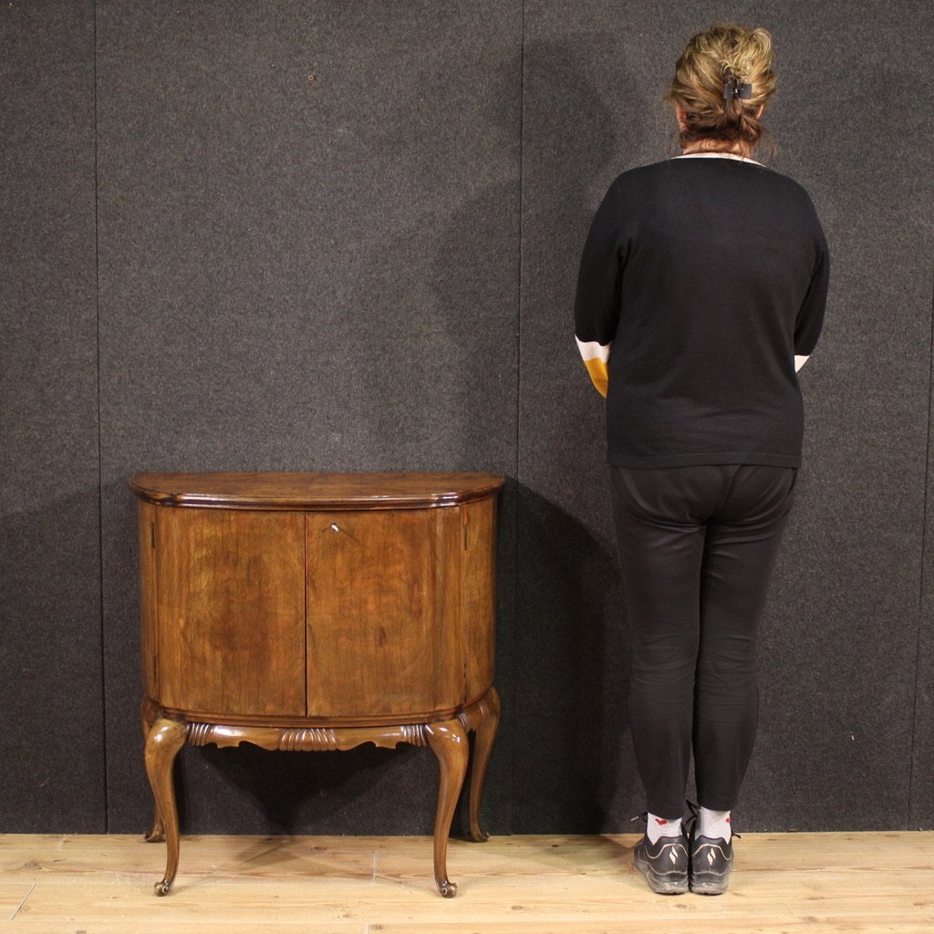 Small 20th Century Half-moon Sideboard-photo-2