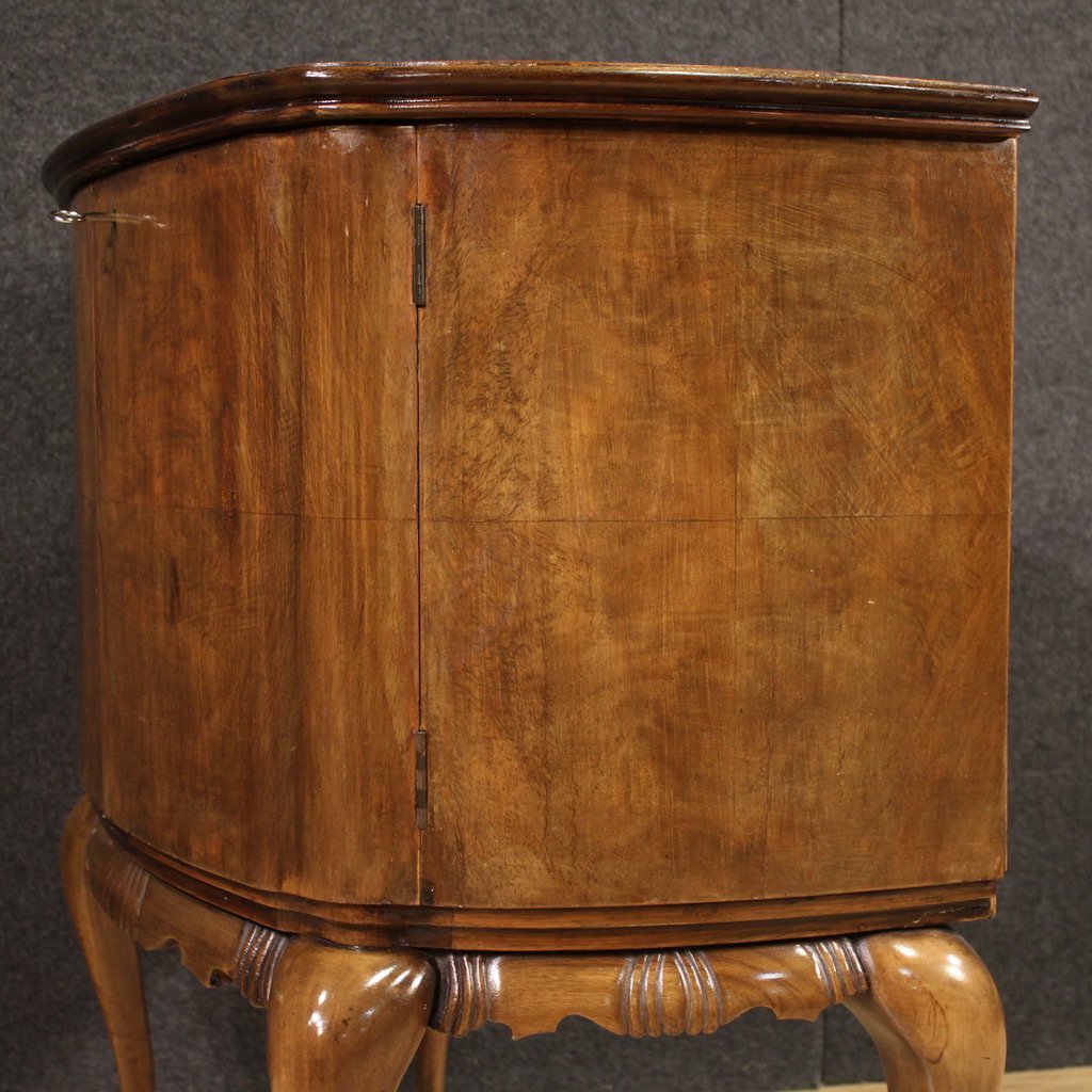 Small 20th Century Half-moon Sideboard-photo-4