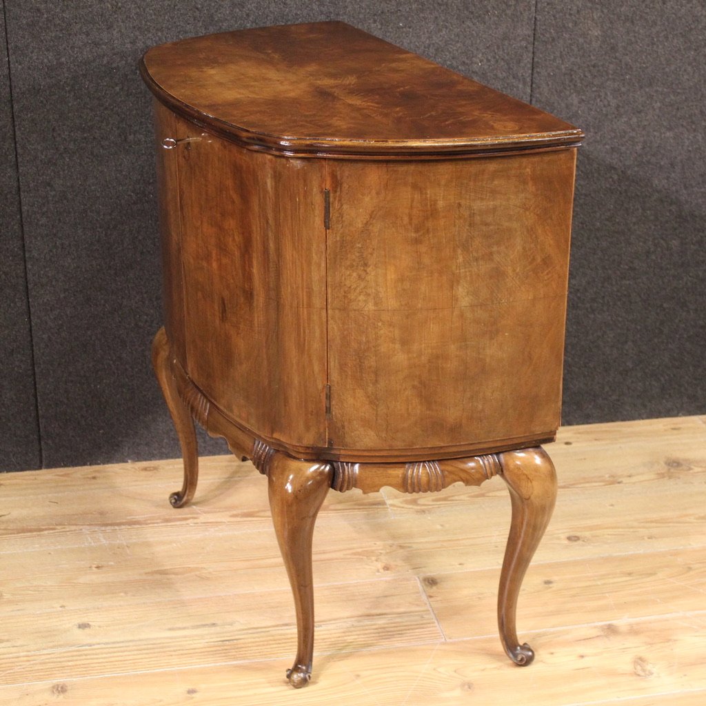 Small 20th Century Half-moon Sideboard-photo-6